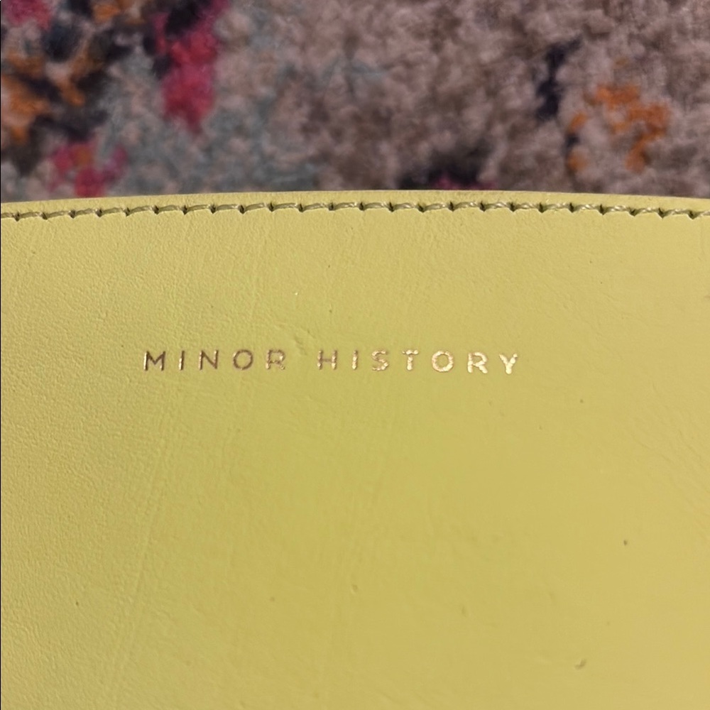 Minor History Hug Shoulder Bag in Lemon - Picture 2 of 8